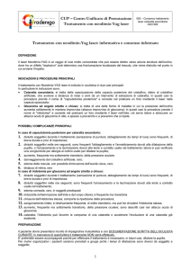 Consenso trattamento laser cataratta
