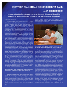 Astrofisica, Speciale Margherita Hack