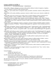 Analisi delle forme verbali