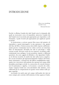 Analisi dei dati. Tecniche multivariate per la ricerca - LED