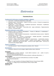 programma 2010-2011 - dipartimento di fisica della materia e