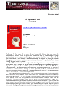 PierLuigi Albini 162. Recensione di saggi Neurofobia Salvatore