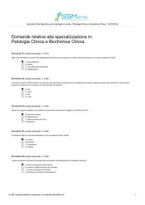 Patologia Clinica e Biochimica Clinica