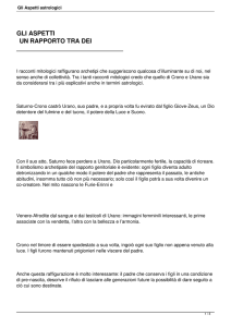 Gli Aspetti astrologici - Associazione Culturale