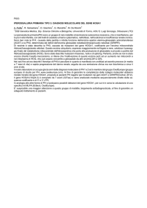 P003 IPEROSSALURIA PRIMARIA TIPO 3: DIAGNOSI