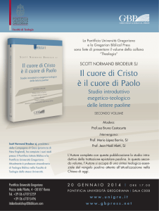 Il Cuore di Cristo è il cuore di Paolo