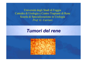 Carcinoma a cellule renali