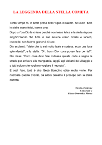 la leggenda della stella cometa
