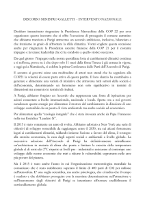 DISCORSO MINISTRO GALLETTI - INTERVENTO