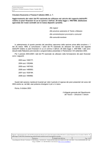 Circolare Economia e Finanze 9 ottobre 2003, n. 7