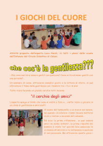 i giochi del cuore - Circolo Didattico di Caluso