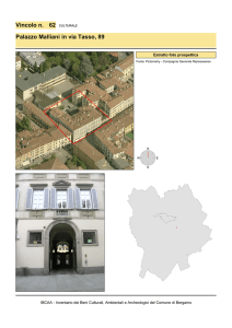 Palazzo Malliani in via Tasso, 89 - Geo