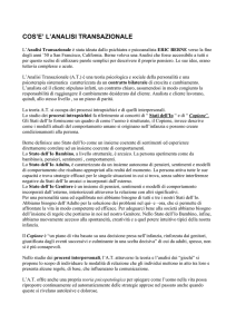 cos`e` l`analisi transazionale