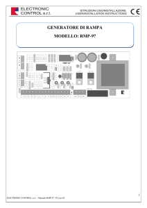 GENERATORE DI RAMPA MODELLO: RMP-97