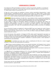 amiodarone e tiroide