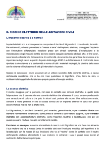 L`impianto elettrico è a norma?