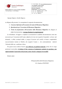 Consenso Informato Questionario E Norme Di Preparazione