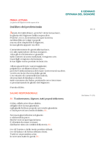 Liturgia del giorno