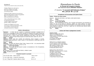 Riprendiamo la Parola