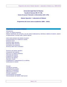 Programma - Giacomo Fiumara
