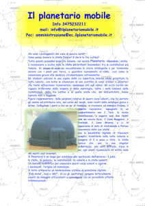 Il planetario mobile