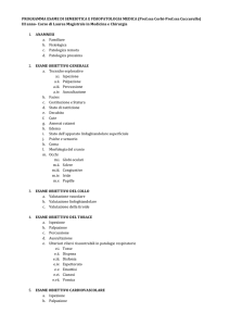 Programma di Semeiotica medica