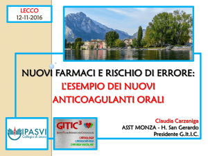 Diapositiva 1 - IPASVI Lecco