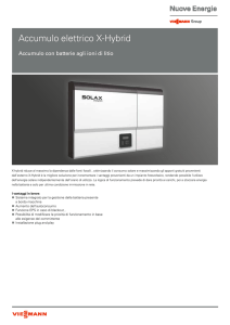 Accumulo elettrico X-Hybrid