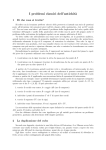 problemi classici matematica