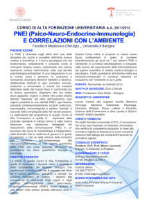 PNEI - Università Bologna
