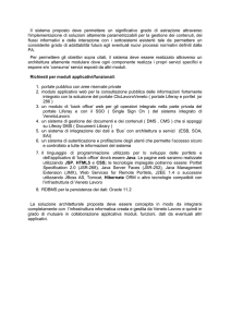 Documento tecnico STD portale
