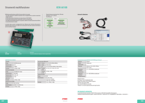 KEW 6010B Strumenti multifunzione