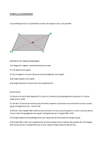 parallelogrammi - Matematica divertente