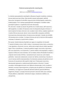 Sindromi paraneoplastiche ematologiche