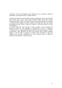 apoptosi nelle infezioni da virus Toscana