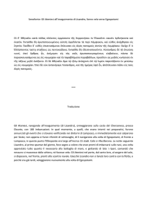Gli Ateniesi all`inseguimento di Lisandro, fanno vela verso