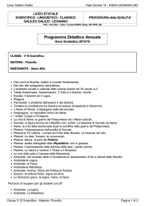 vedi PDF - `Galileo Galilei`
