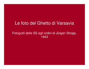 Le foto del Ghetto di Varsavia