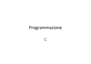 Programmazione C