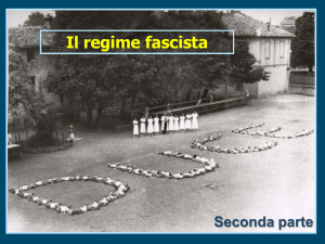 13 FASCISMO seconda parte powerpoint