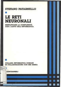 le reti neuronali - Sistema Bibliotecario e Documentale