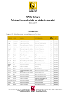 Graduatoria - Giardino delle imprese