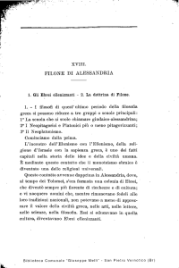 Filone di Alessandria