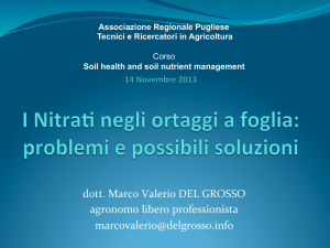 dott. Marco Valerio DEL GROSSO agronomo libero