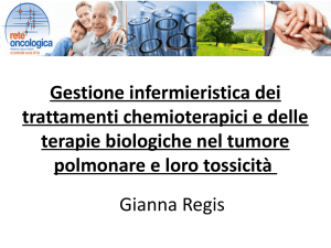 Gestione infermieristica dei trattamenti chemioterapici e delle