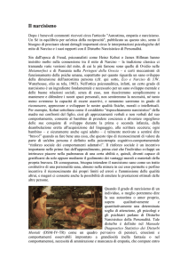 Il narcisismo