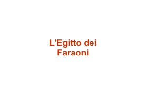 L`Egitto dei Faraoni