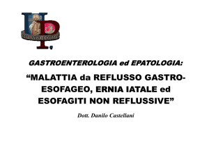 MALATTIA da REFLUSSO GASTRO