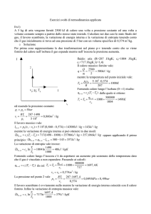 Calcolo completo di un ciclo Otto teorico