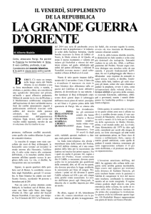 la grande guerra d`oriente